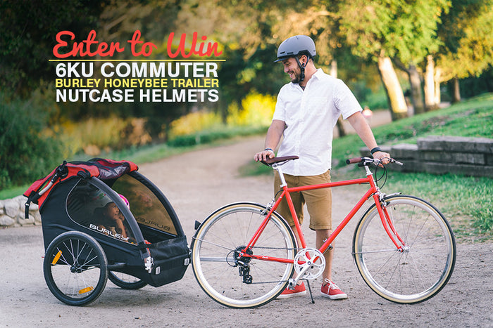 Win a FREE 6KU Odyssey or Odessa, a Burley Trailer, and Nutcase helmets!