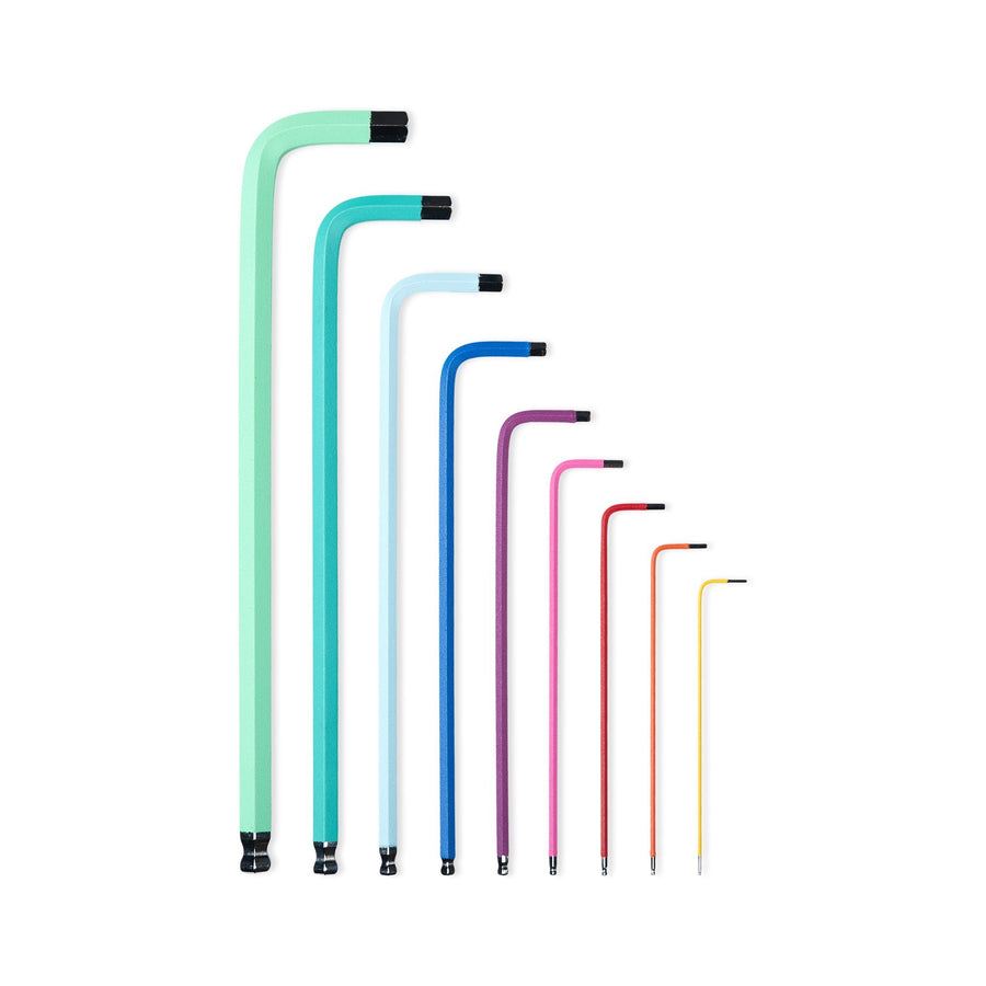 Avant Sports 9-Piece Hex Wrench Color Coated Set