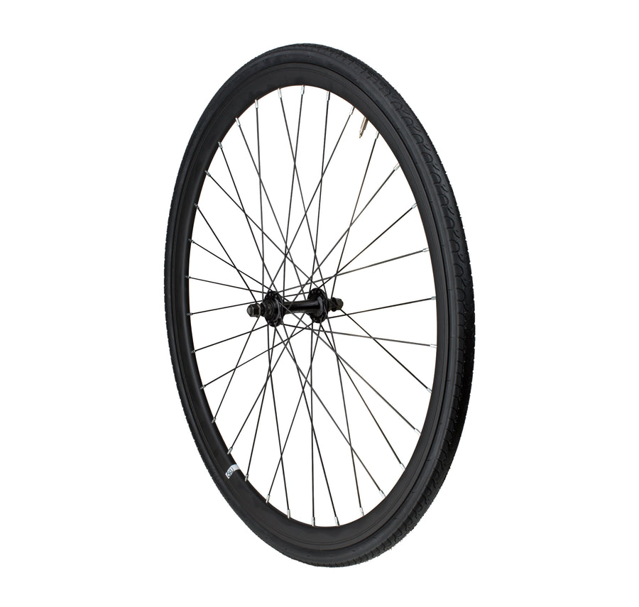 6KU Fixie Front Wheel, Black