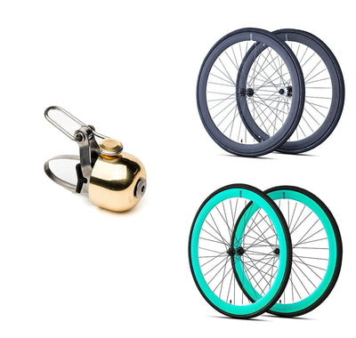 6KU Urban Track Celeste Wheelset Color Collection Bundle