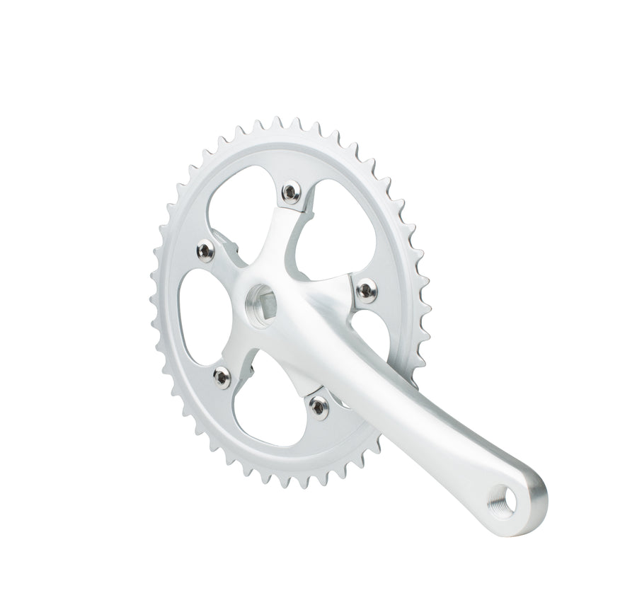 Track / Fixed Gear crankset 44t 170mm, Silver