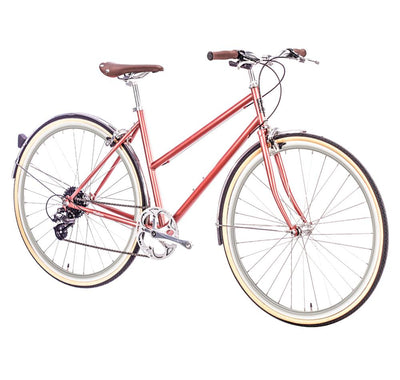 6KU Odessa 8-Speed Step-Thru Hybrid Bike