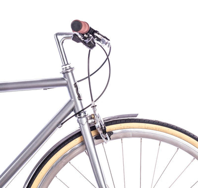 6KU Euclid Mens 8 Speed Hybrid Bike