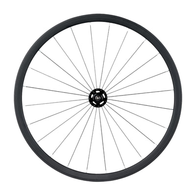 6KU Novatec Sealed Cartridge Fixie Wheelset, Black