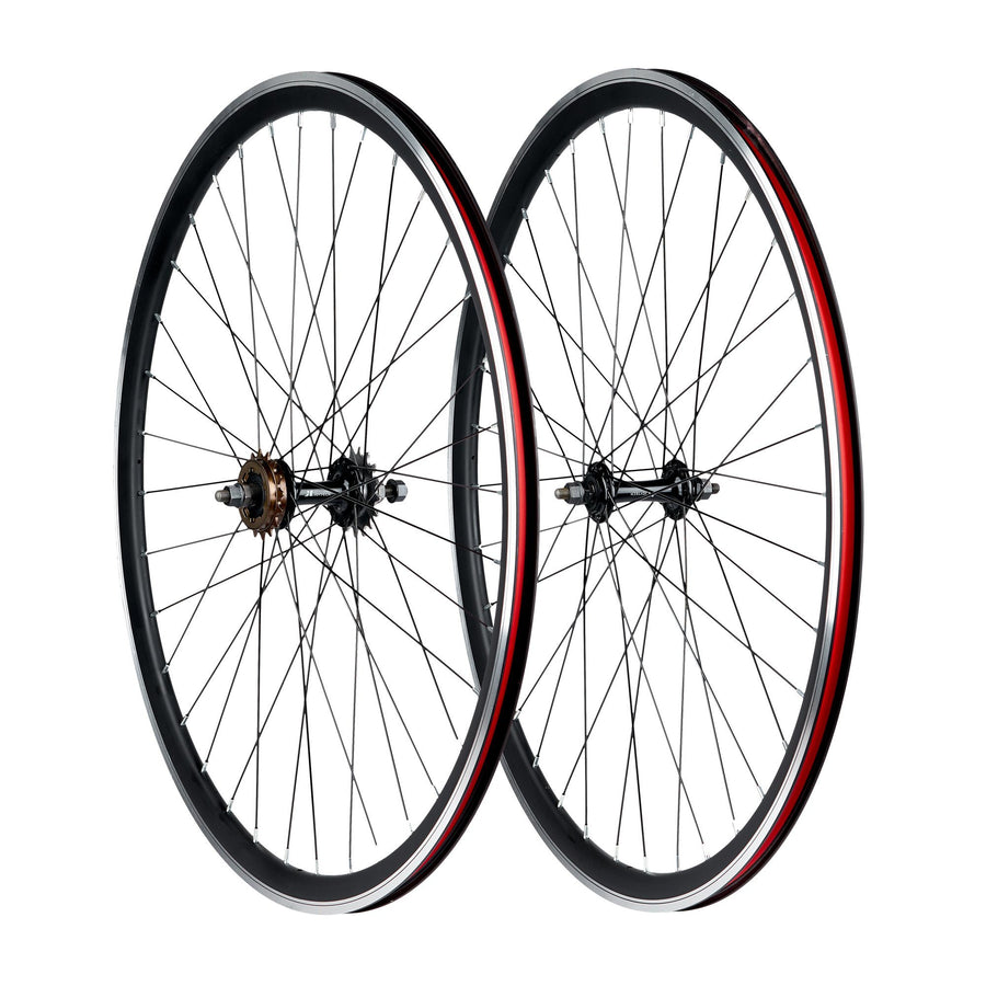 6KU Wheelset 30MM, 36 Holes, Black