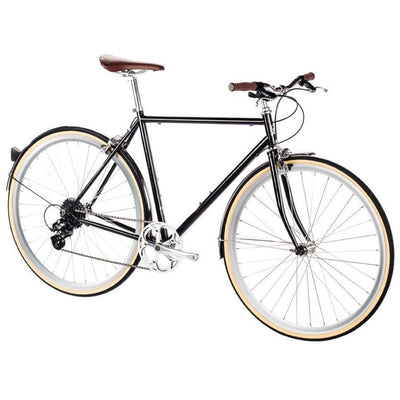 6KU Euclid Mens 8 Speed Hybrid Bike