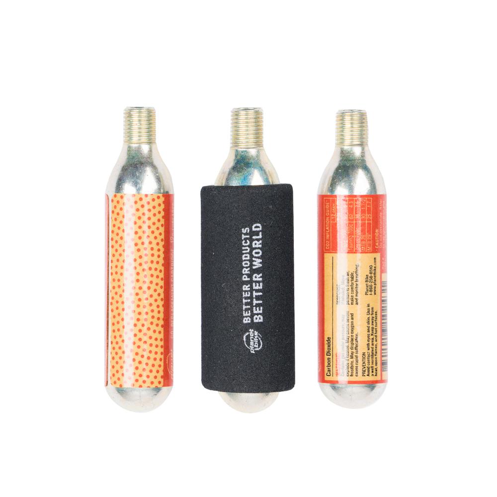 Planet Bike 12g Threaded CO2 Cartridges 3 Pack 6KU Bikes
