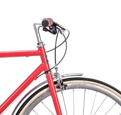 6KU Euclid Mens 8 Speed Hybrid Bike