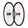 6KU Joytech Fixie Wheelset, Matte Black