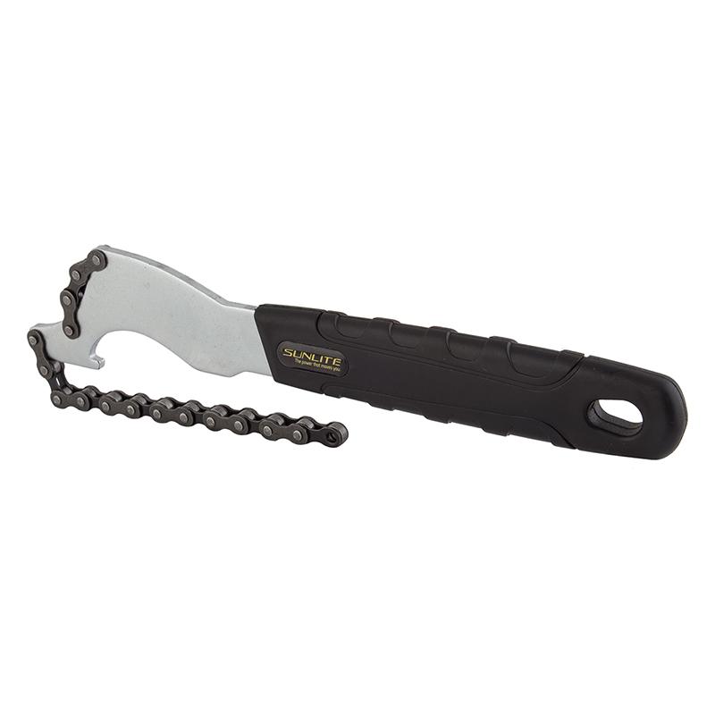 Sunlite 1/8" Chain Whip with Lockring Tool