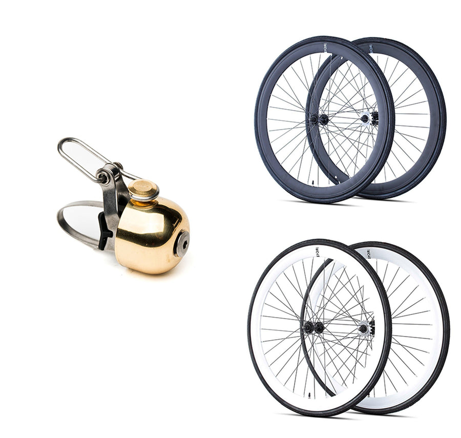 6KU Navy Urban Track, Wheelset Color Collection Bundle